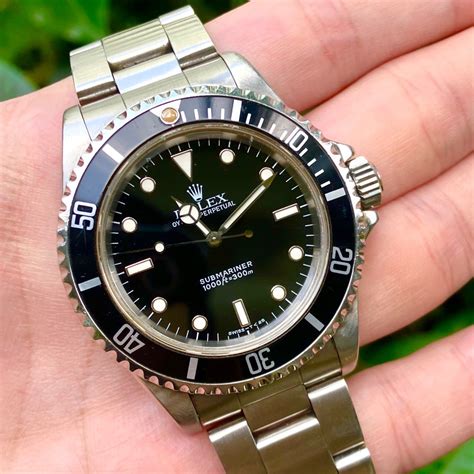 rolex submariner patina|rolex submariner 14060.